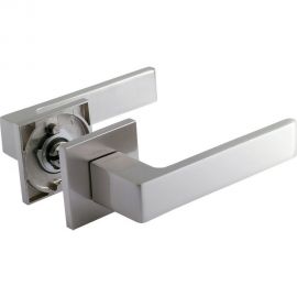 Дверная ручка НОРА-М Slim 132K AL - матовый никель 18624 