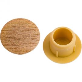 Заглушка на отверстие с текстурой ЕВРОПАРТНЕР d10 дуб салинас св., 16 шт. 16 0746 1 