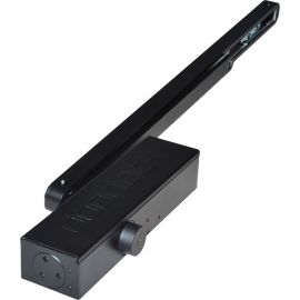 Доводчик со скользящей тягой Doorlock dl340s bc en1-4 черный 75569 