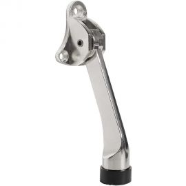 Дверной напольный упор FUARO DS-100 SN (мат.никель) козья ножка 46127 