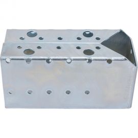 Опора бруса ООО Металлист 140х76х50х2 закрытая, цинк 530651450-010 