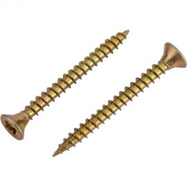 Шуруп крепежная техника желтый цинк, 2,5x25 100 шт. 11300 