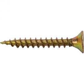 Шуруп крепежная техника желтый цинк, 4,0x30 100 шт. 11340 