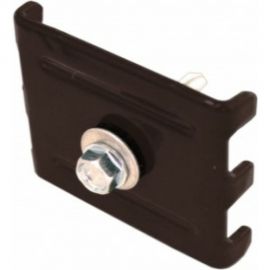 Крепление Grand Line скоба и саморез 5,5x32 мм, коричневый RAL 8017 190939 