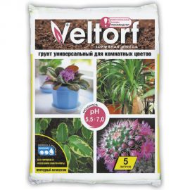 Грунт Veltorf универсальный для комнатных цветов 5 л FP10050053 