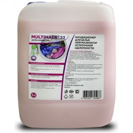 Кондиционер для белья Мультимэйд 32 концентрат, профессиональная стирка, 5 л 4607002305988 