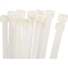 Кабельные стяжки Nord-Yada нейлоновые, 9.0х760 мм, белые, 100 шт. 902060 