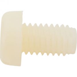 Винт с цилиндрической головкой со шлицем DINFIX DIN 84, полиамид (пластик), М6x10, 25 шт. 00-00001262 