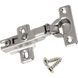 Накладная петля Tech-Krep без доводчика Slide-on эконом D35 + шурупы 2 шт. 145060 