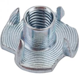 Мебельная забивная гайка Невский Крепеж цинк, М6, 10 шт. 801729 