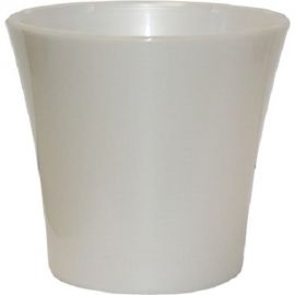 Горшок SANTINO АРТЕ 1.2 л, 13.5х12.5 см, жемчуг/прозрачный 058851 