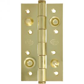 Противосъемная петля Amig покрытие латунь, лакированная, универсальная 565-150х80 LP 