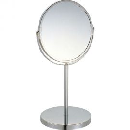 Зеркало косметическое Рыжий кот 17см Х5 двустороннее на ножке M-1605 310451 