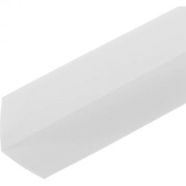 Уголок ПВХ СХТ 50х50 мм, белый, 2.7 м УгПл007 