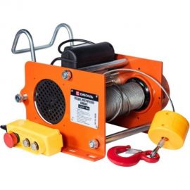 Электрическая лебедка Сибталь компакт модель JC, 0,4/0,8т, 30м, 220В 060 4220 0830 