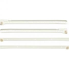 Роликовые направляющие Mebax 600 мм, белые 00-00002268 