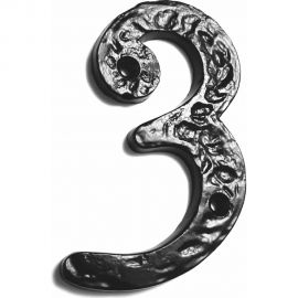 Цифра Левша L.Baskerville LB-MI-315-3 черная У2-5339.Ч 