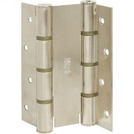 Петля 2-го действия ALDEGHI LUIGI SPA 175x37/50 мм, никель, к-т 2 шт. + монтаж. набор 87AN175-50 