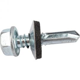 Кровельный саморез с длинным сверлом Метизный двор 6,3х25, 100 шт. 4690441023872 