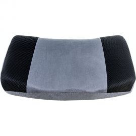 Ортопедическая подушка под поясницу PSV черно-серая 111578 