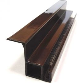 Профиль для вставной москитной сетки KOMFORT москитные системы vsn, коричневый, 2,15 м ПМС02244 