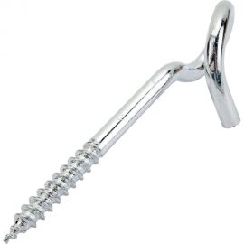 Завитой крюк-шуруп ЕВРОПАРТНЕР Zn d8,3х120 мм 2 шт. 13 7658 3 