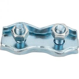 Двойной зажим для стальных канатов STARFIX 4 мм, duplex, 4 шт. SMM1-42871-4 