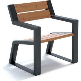 Парковое кресло MIROZDANIE Mountain 740 графит M0740 