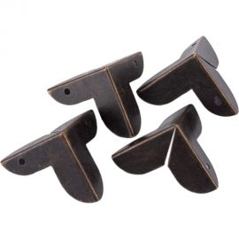 Декоративный угол Левша 22x22x22, бронза, 4 шт. У8-7249.СБ 