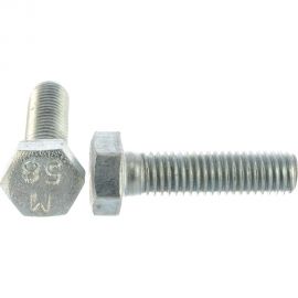 Болты МТК DIN 933 полная резьба 5.8 оцинк. 5 кг (примерно 325 шт) 8,0 x 30 1689080030 
