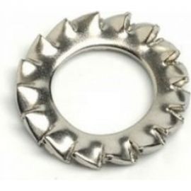 Стопорная шайба ЦКИ DIN 6798, тип A, М6 зубчатая, Ц 1000 шт 61253 