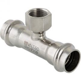 Тройник из нержавеющей стали VALTEC с внутренней резьбой, 18х3/4 VTi.932.I.180518 