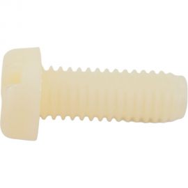 Винт с цилиндрической головкой со шлицем DINFIX DIN 84, полиамид (пластик), M6x16, 10 шт. 00-00001504 