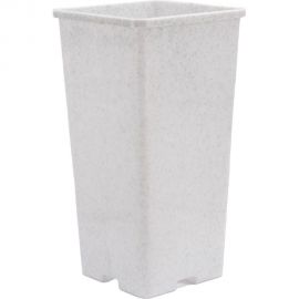 Горшок для рассады Ангора 2 л, 11x11x21.5 см, белый А5502бл 