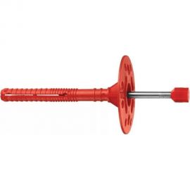 Дюбель для теплоизоляции с металлическим гвоздём с термоголовкой 10х260, 200шт Tech-Krep 130100 