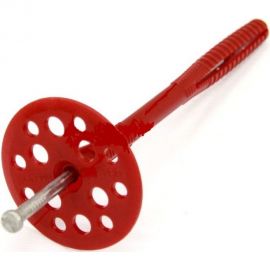 Дюбель для теплоизоляции с металлическим гвоздём 10х120, 250шт Tech-Krep 130108 