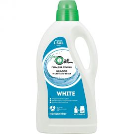 Гель для стирки белого белья Green Cat WHITE 1.5 л 308397 