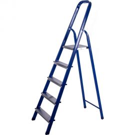 Стальная стремянка с алюминиевыми ступенями STAIRS ЛАЙТ 5 ступеней CST 05 