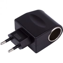 Адаптер REXANT переходник с 220В на 12В, прикуриватель 11-1071 