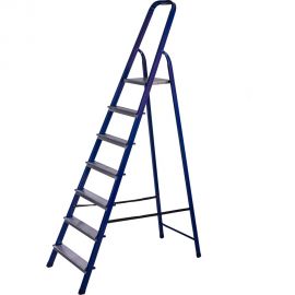 Стальная стремянка с алюминиевыми ступенями STAIRS 7 ступеней CS 07 