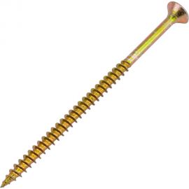Шуруп крепежная техника желтый цинк, 6,0x110 80 шт. 431427 БК 