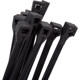 Стяжка для кабеля ZOLDER 150х3,6 мм нейлон, черная, 100 шт. HTA-3,6х150/100Ч 