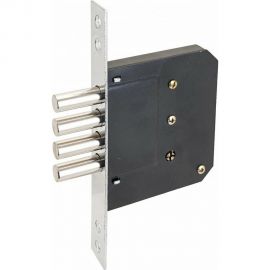 Врезной замок без ручки Стандарт 189-4MF-5К CP (хром; крестообразный ключ) 9273 