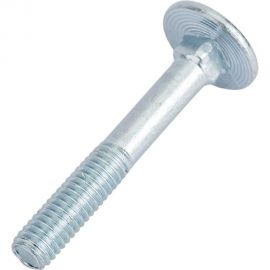 Мебельный болт Element DIN 603 6x40 белый цинк 40 шт 102710 