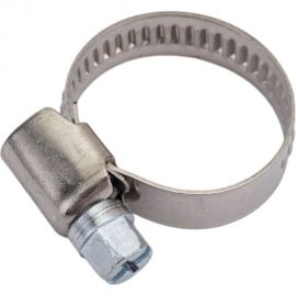 Хомуты Зубр ЭКСПЕРТ из нержавеющей стали с накатной лентой НЛ-9, 16-25мм, 200шт 37820-16-25-200 