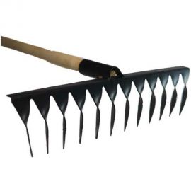 Витые 12-ти зубые грабли ООО Агростройлидер с черенком 1 сорта, 1.2 м САД-08.04.2 