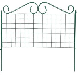 Заборчик Sadagro Сетка 5 секций, зеленый 8421 