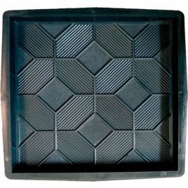 Форма для тротуарной плитки Формыпласт Ковер 40x40x5 см 805 