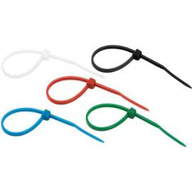 Кабельный хомут duwi нейлон, 150x2,5 мм, разноцветные, 25 шт. 30229 2 