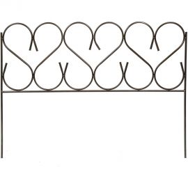 Заборчик Sadagro Изящный мини 5 секций, бронза 8411 